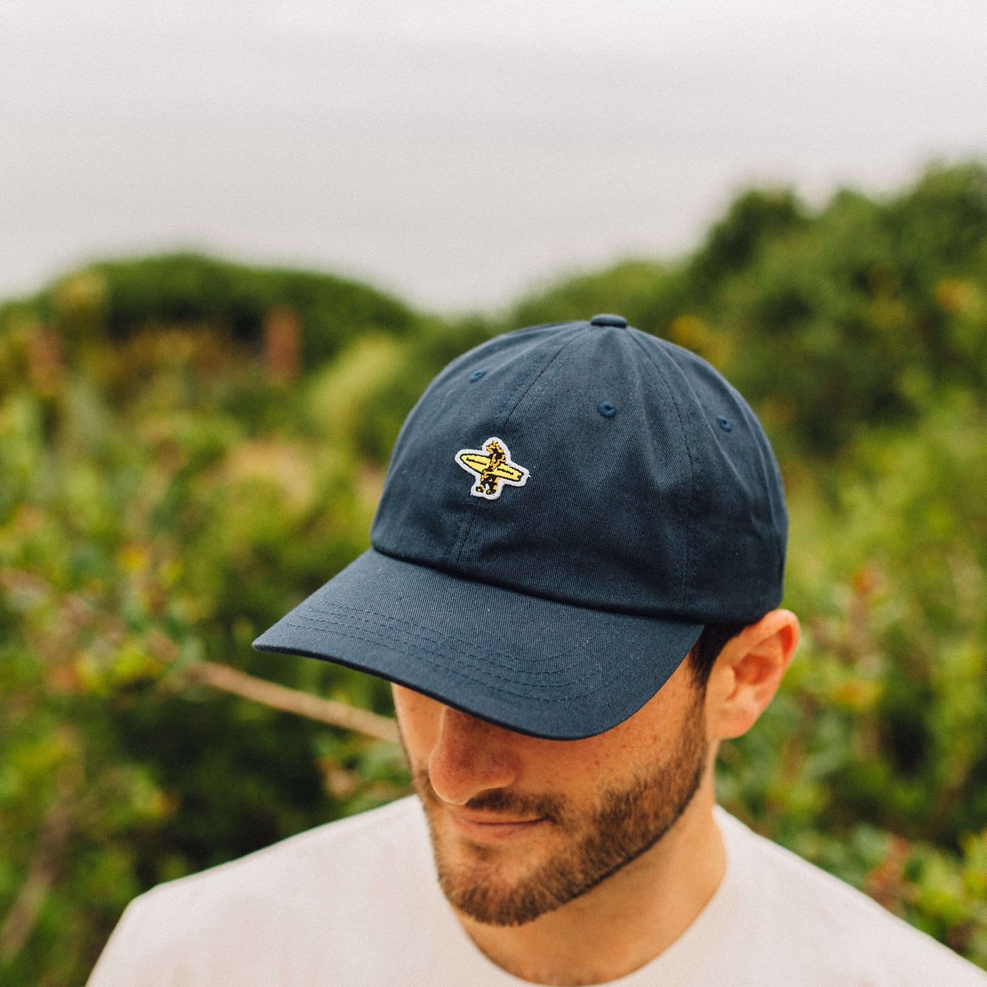 California Surfer Bear Dad Hat - Wander Together Outfitters