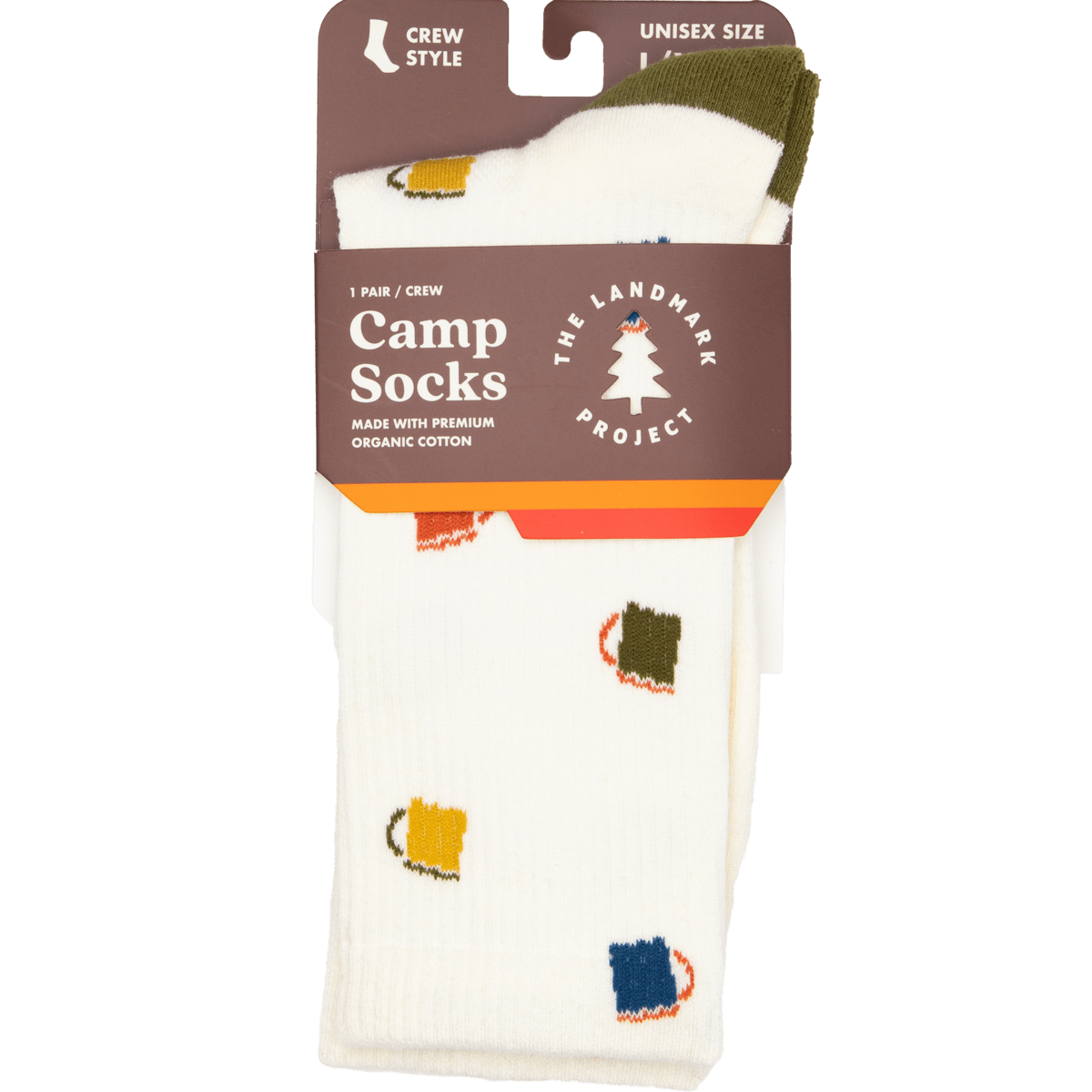 Camp Cup Pattern Sock - Wander Together Outfitters