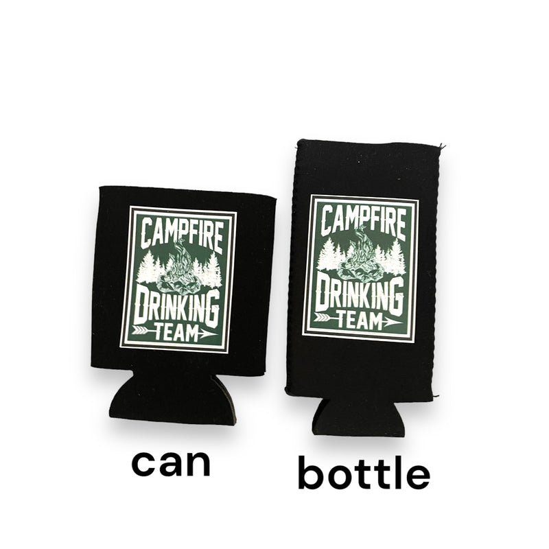 "Campfire Drinking Team" Koozies - Wander Together Outfitters