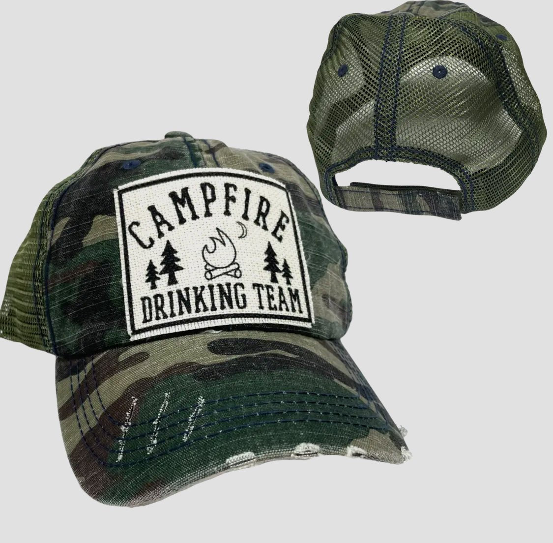 "Campfire Drinking Team" Unisex Hat - Wander Together Outfitters