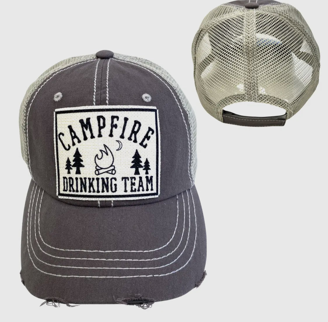 "Campfire Drinking Team" Unisex Hat - Wander Together Outfitters