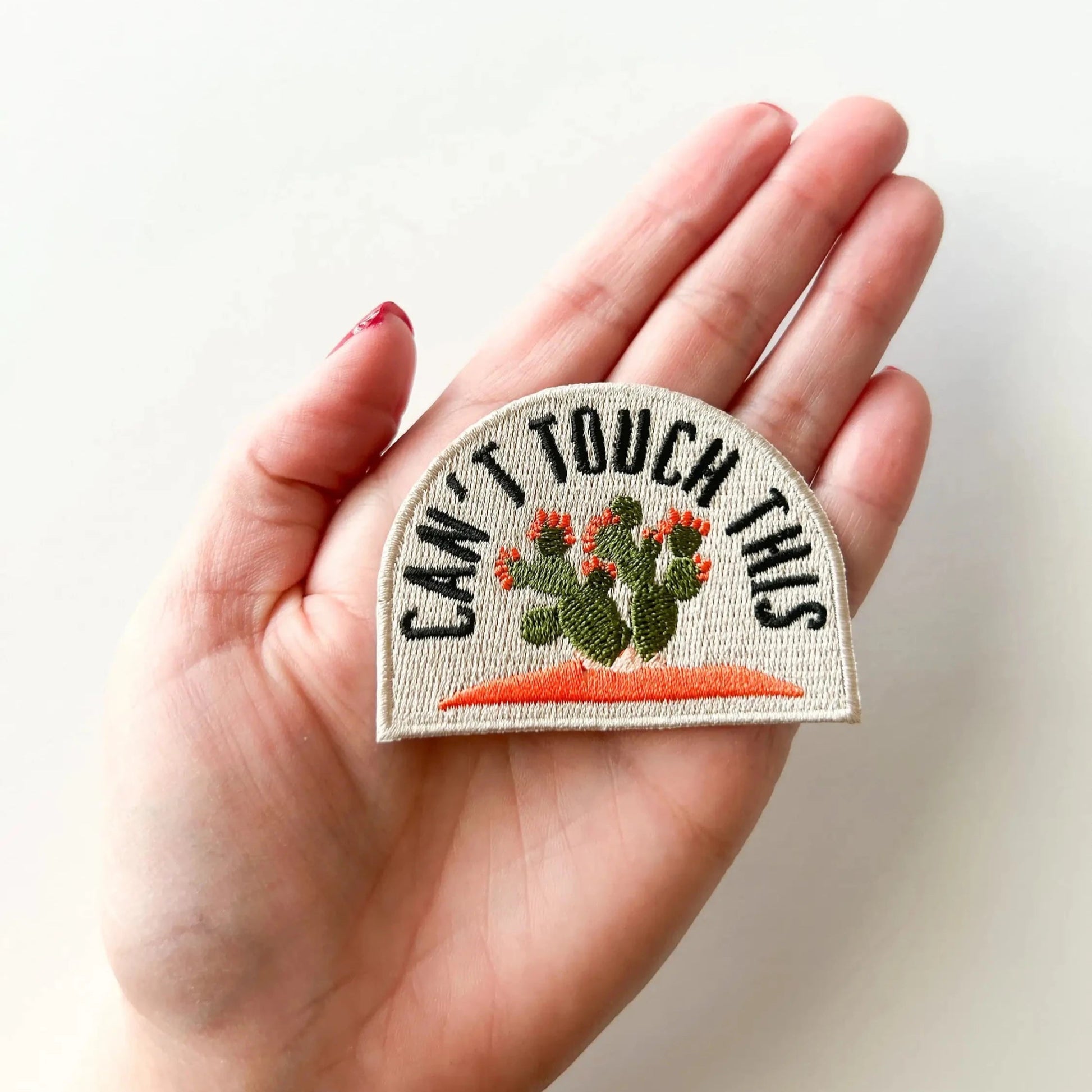 "Can't Touch This" Iron On Patch Western Cowboy Cowgirl - Wander Together Outfitters