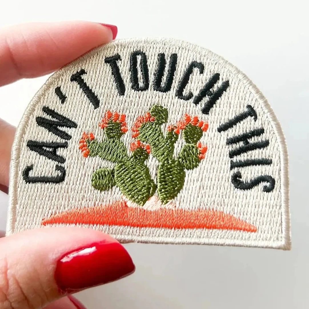 "Can't Touch This" Iron On Patch Western Cowboy Cowgirl - Wander Together Outfitters