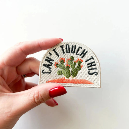 "Can't Touch This" Iron On Patch Western Cowboy Cowgirl - Wander Together Outfitters