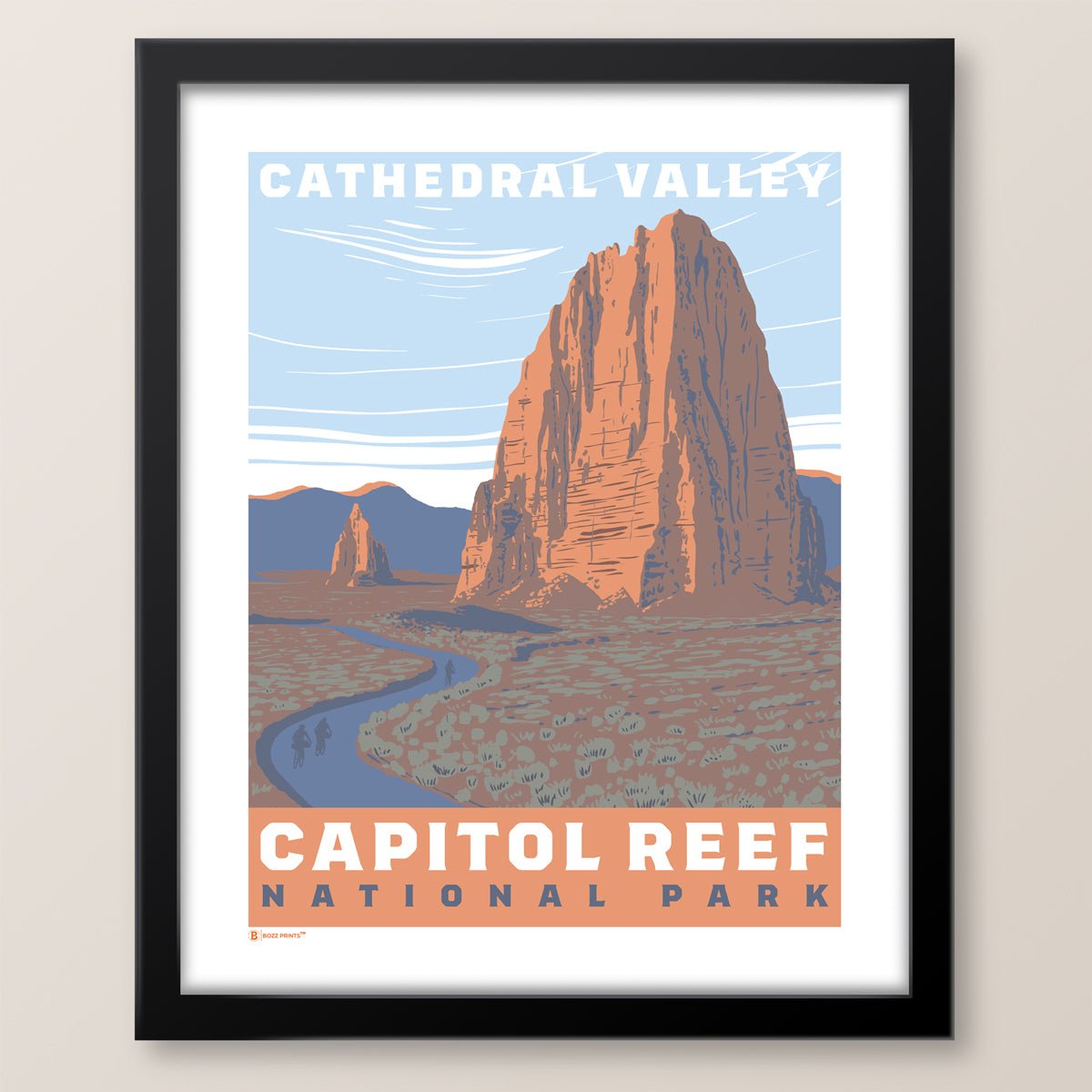 Capitol Reef National Park Cathedral Valley Print - Wander Together Outfitters