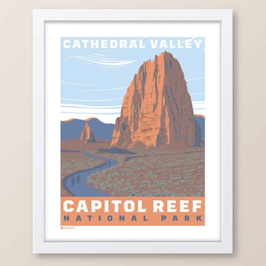 Capitol Reef National Park Cathedral Valley Print - Wander Together Outfitters