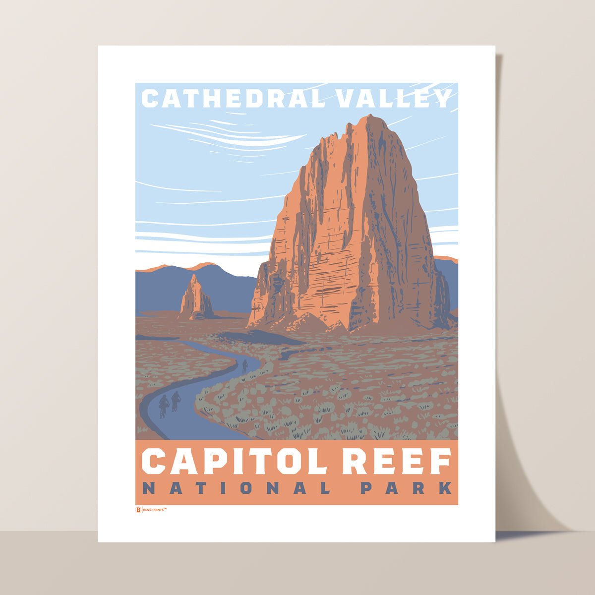 Capitol Reef National Park Cathedral Valley Print - Wander Together Outfitters