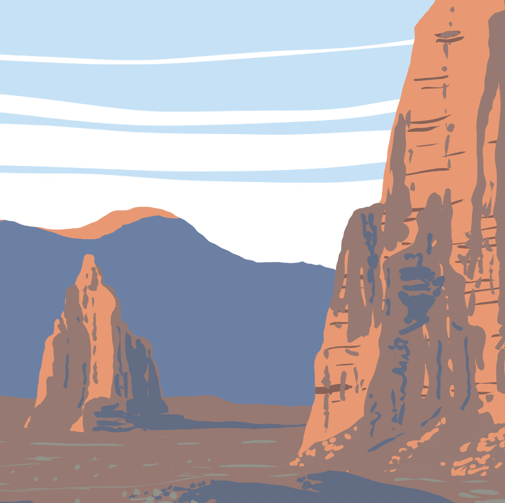 Capitol Reef National Park Cathedral Valley Print - Wander Together Outfitters