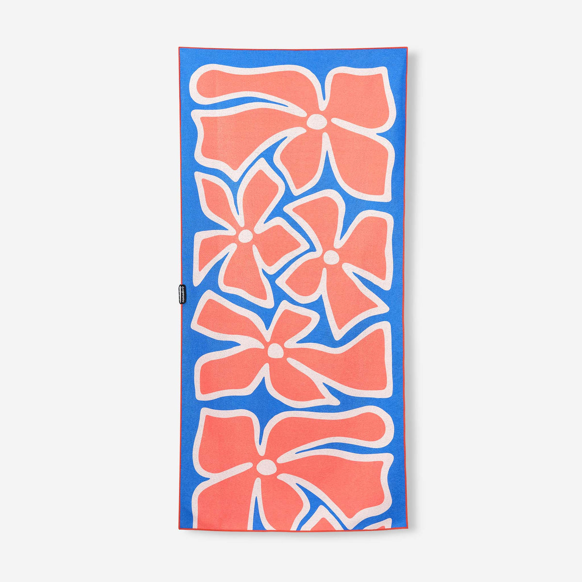 Car Seat Cover Towel: Wild Flowers Stellar Blue Red - Wander Together Outfitters