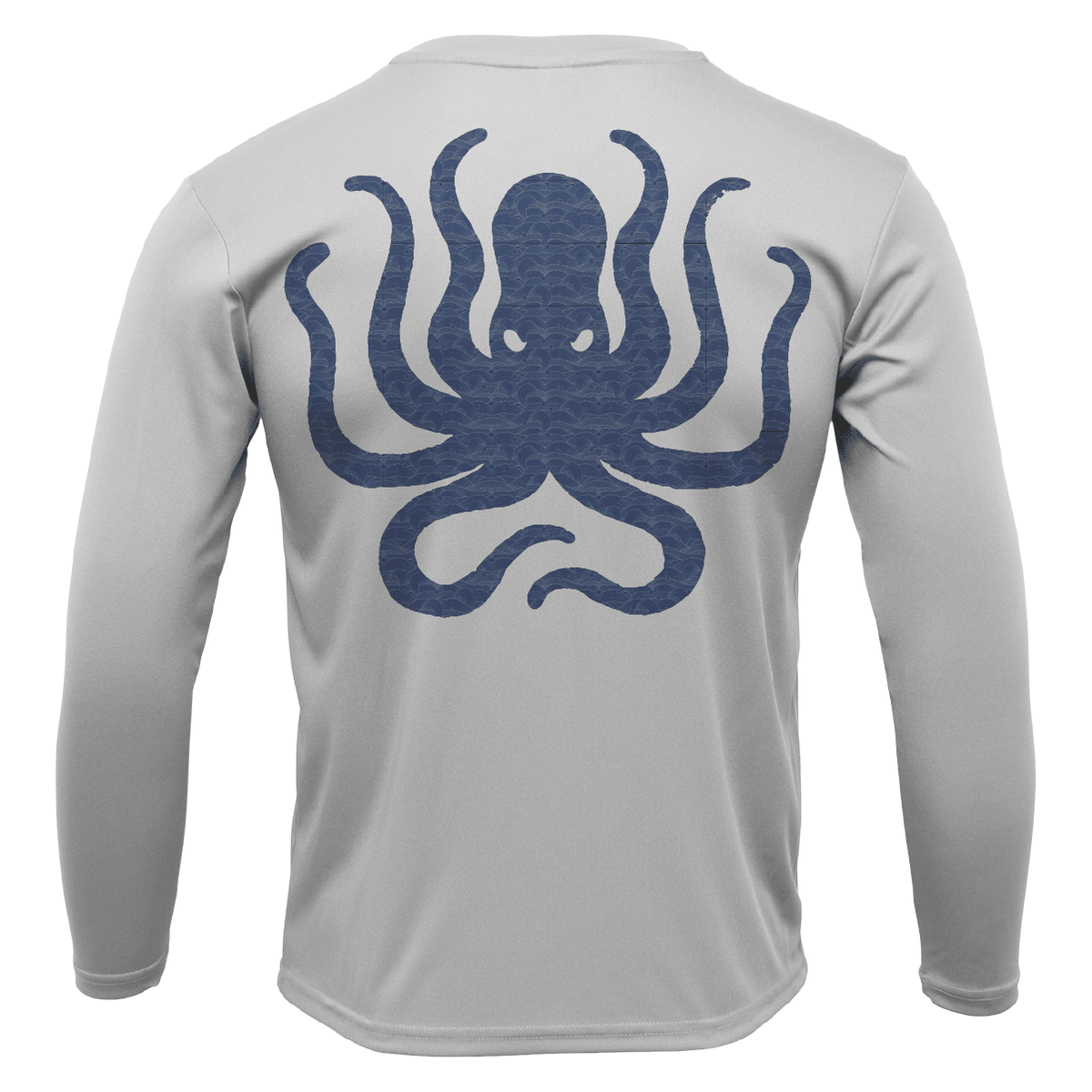 Catalina Island, CA Kraken Men's Long Sleeve UPF 50+ Dry-Fit Shirt - Wander Together Outfitters