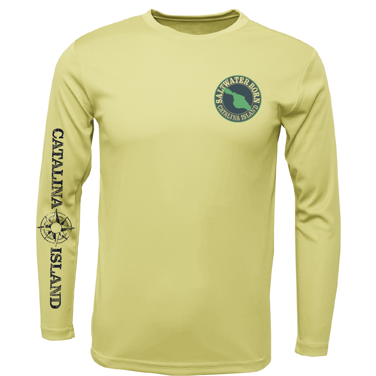 Catalina Island, CA Kraken Men's Long Sleeve UPF 50+ Dry-Fit Shirt - Wander Together Outfitters
