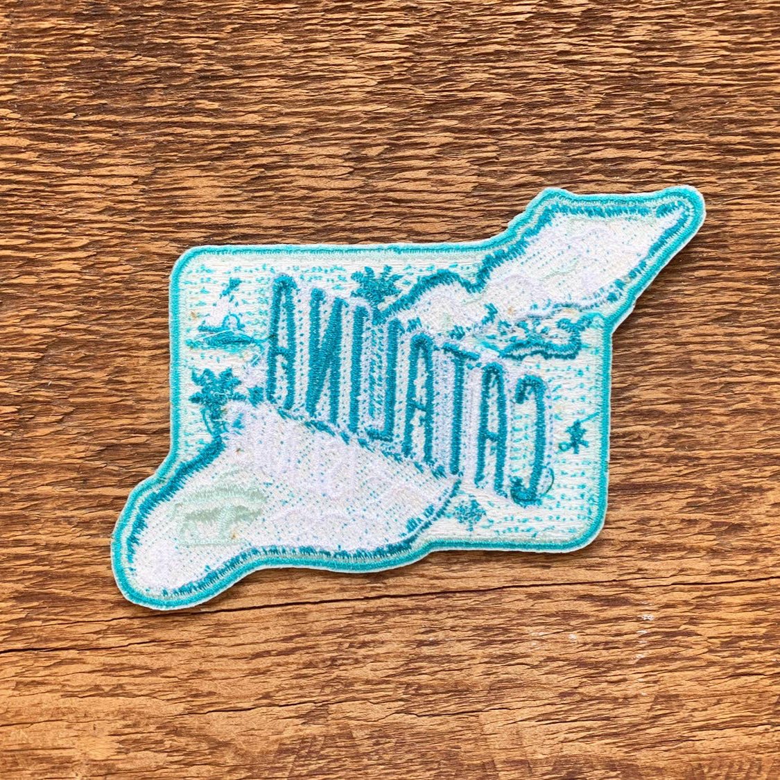 Catalina Island Embroidered Iron On Patch - Wander Together Outfitters