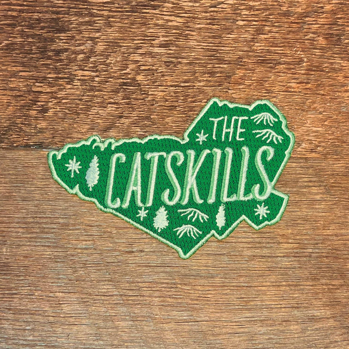 Catskills Iron On Embroidered Patch - Wander Together Outfitters