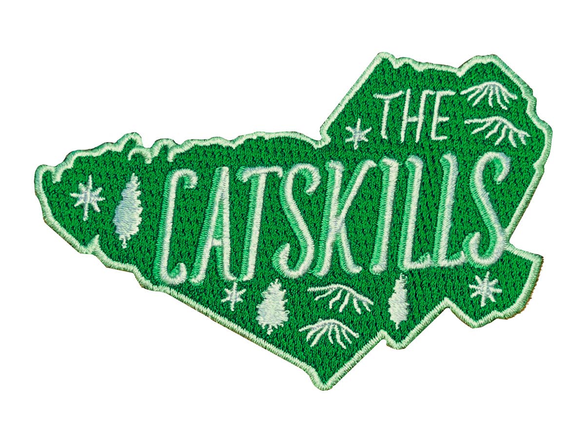 Catskills Iron On Embroidered Patch - Wander Together Outfitters