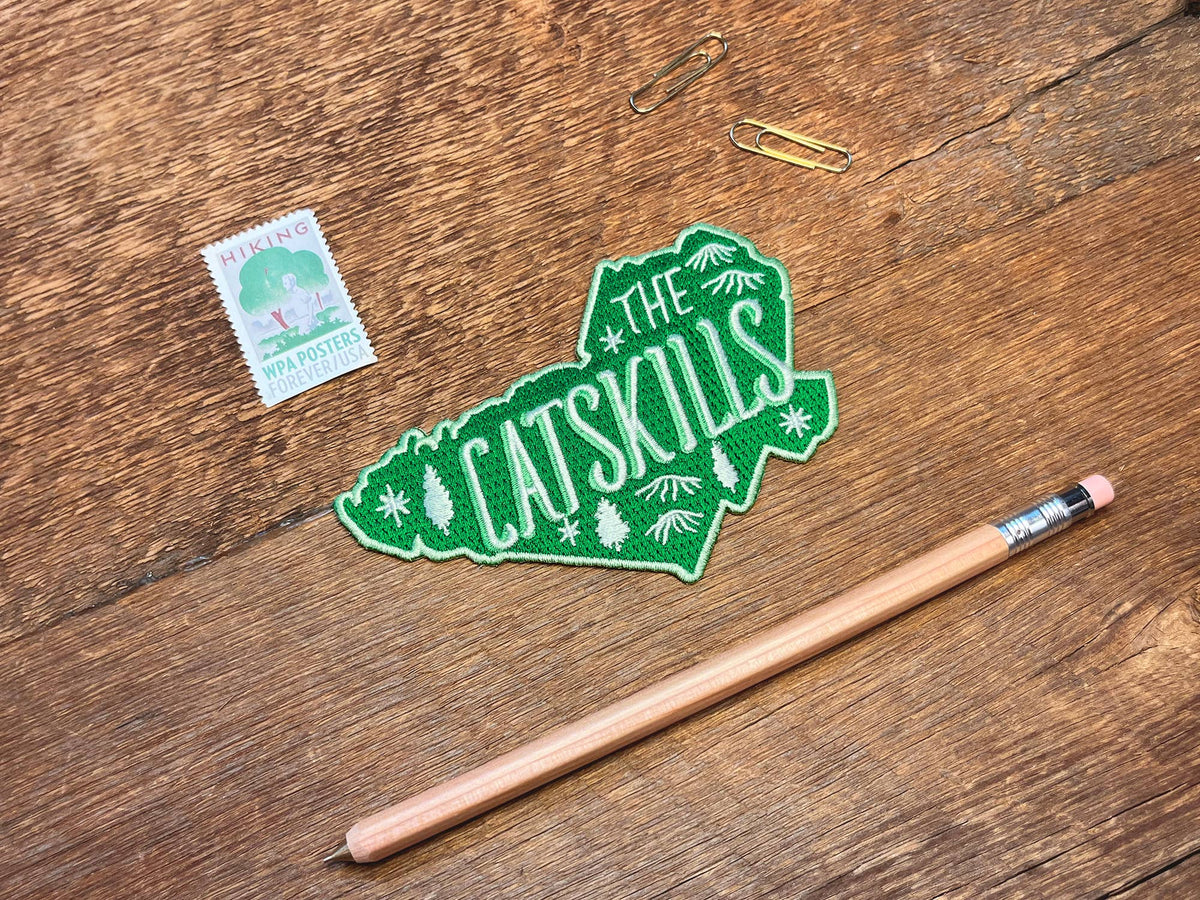 Catskills Iron On Embroidered Patch - Wander Together Outfitters