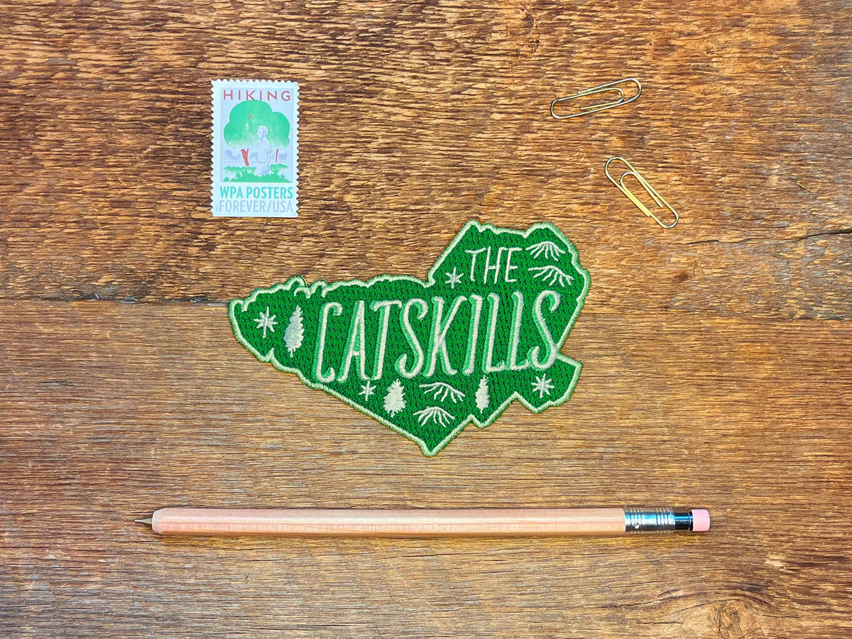 Catskills Iron On Embroidered Patch - Wander Together Outfitters