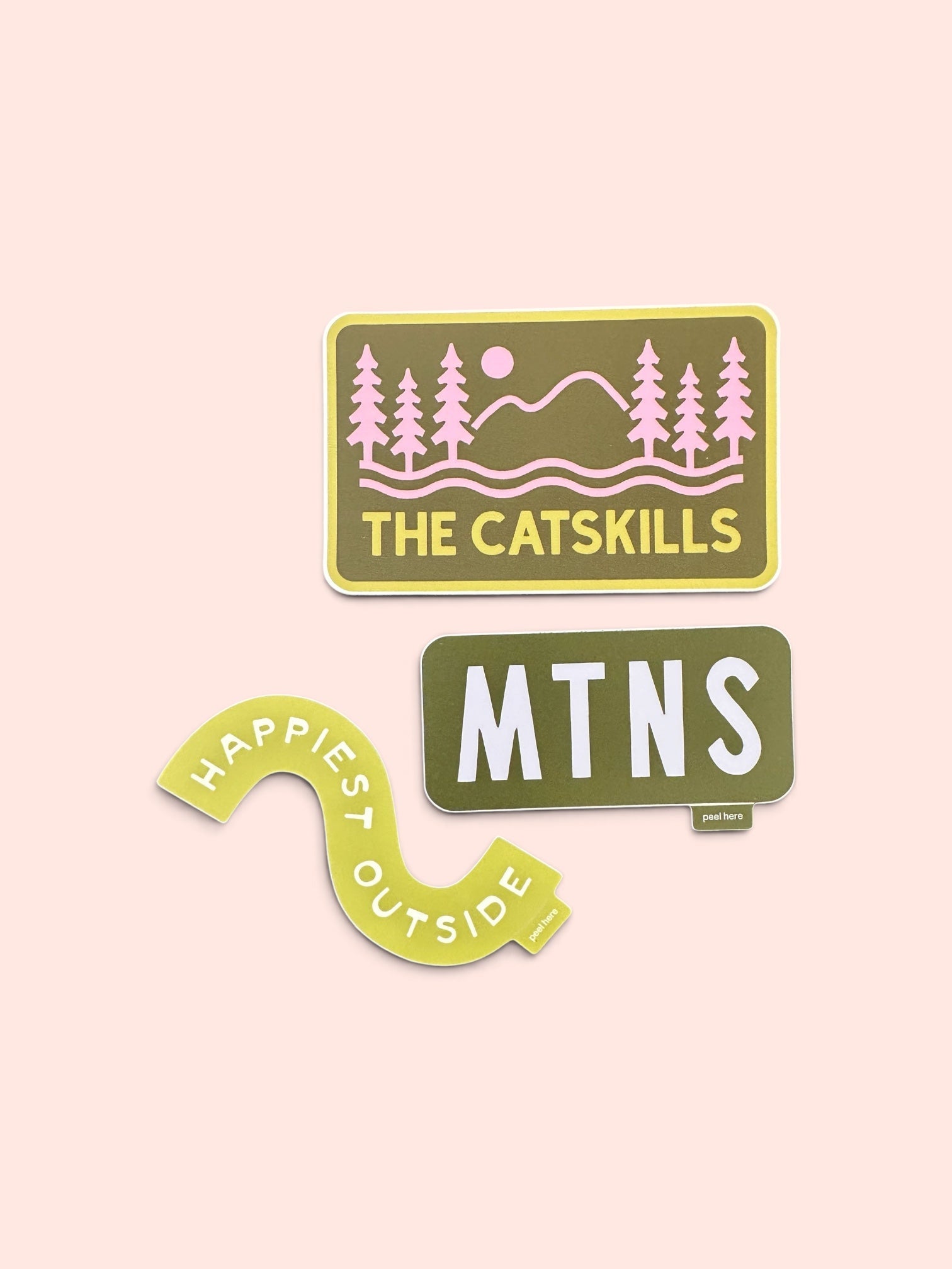 Catskills New York Vinyl Sticker - Wander Together Outfitters