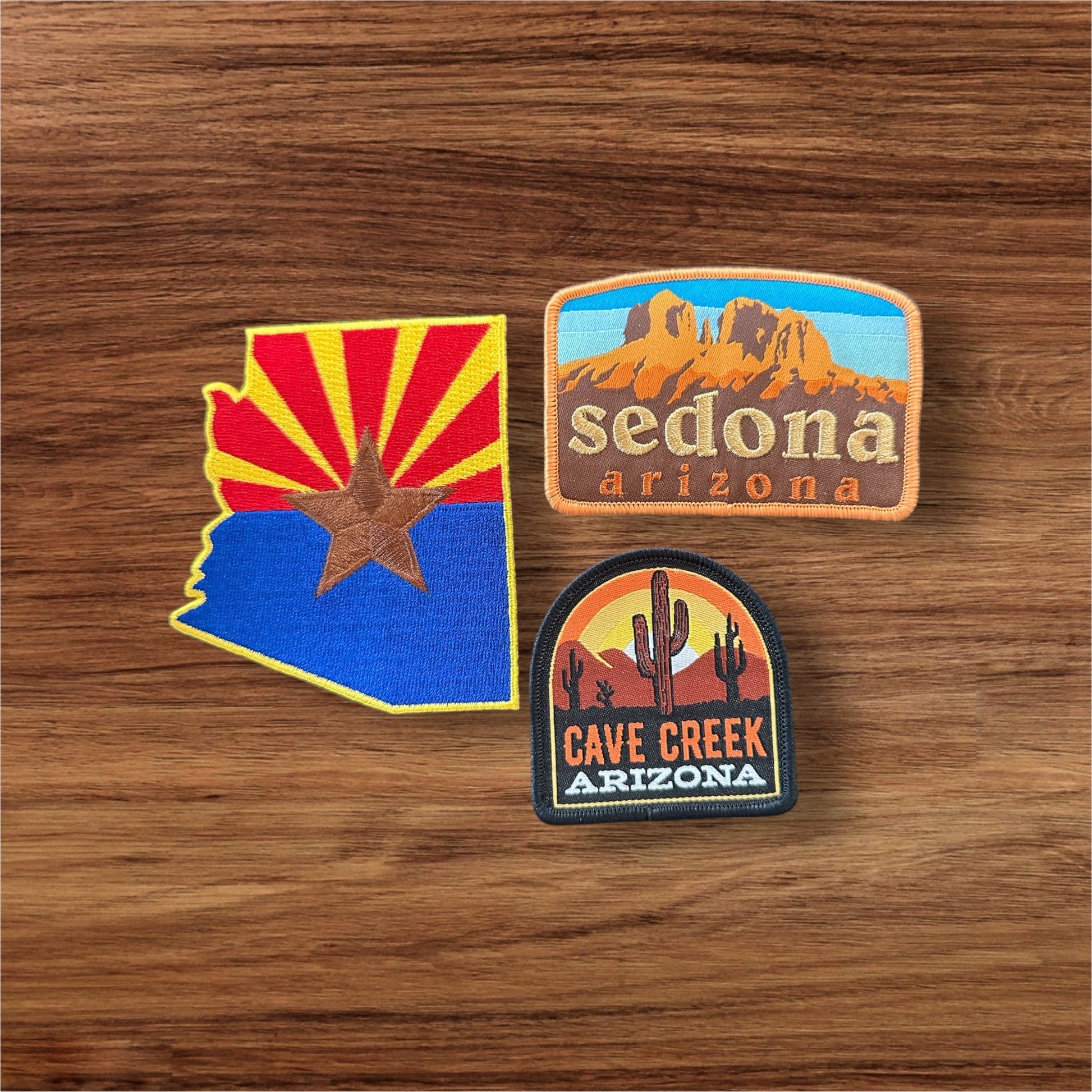 Cave Creek Arizona Iron On Patch - Wander Together Outfitters