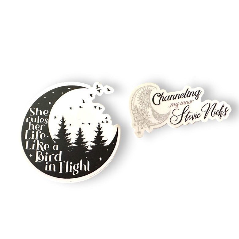 "Channeling My Inner Stevie Nicks" Vinyl Sticker - Wander Together Outfitters