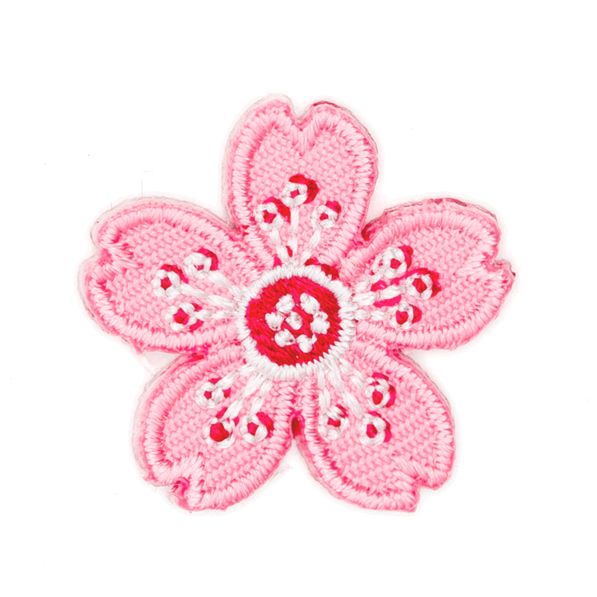 Cherry Blossom Embroidered Sticker Patch - Wander Together Outfitters