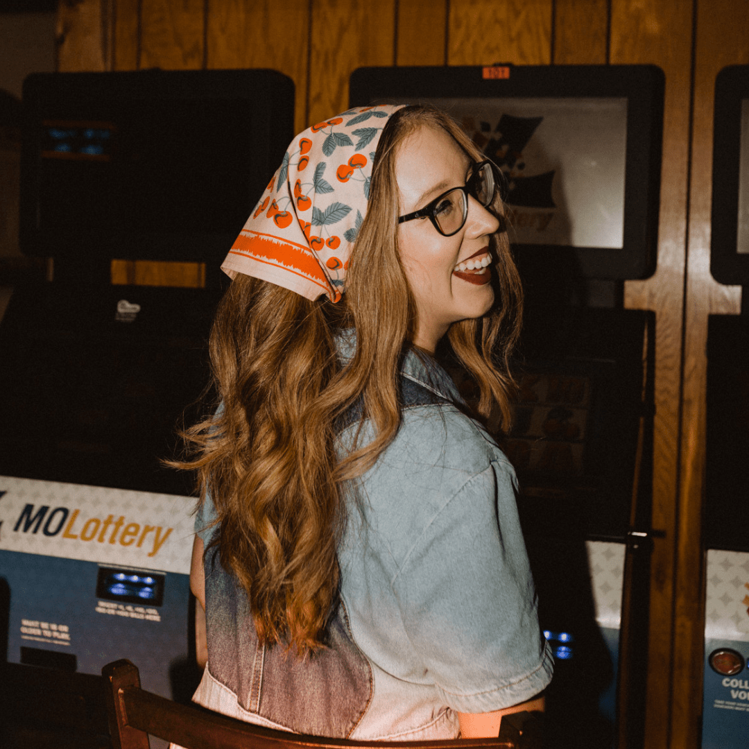 Cherry Print Bandana No.77 - Wander Together Outfitters