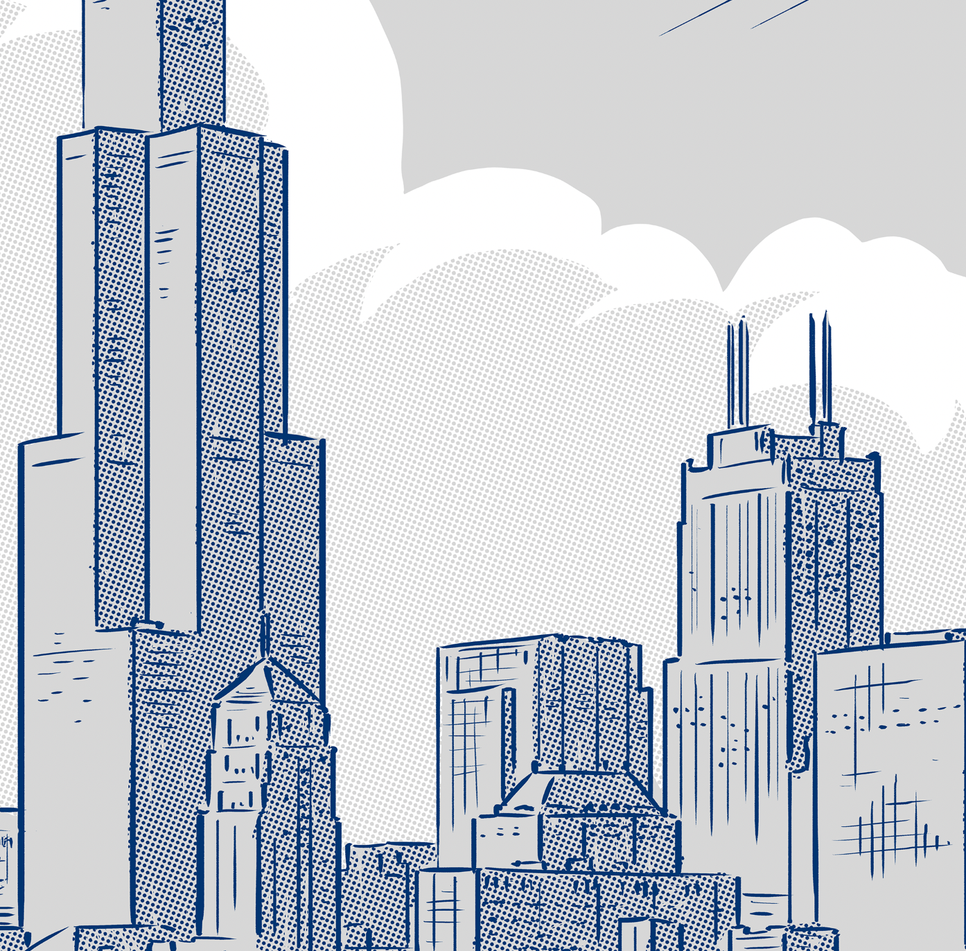 Chicago Circle Print - Wander Together Outfitters