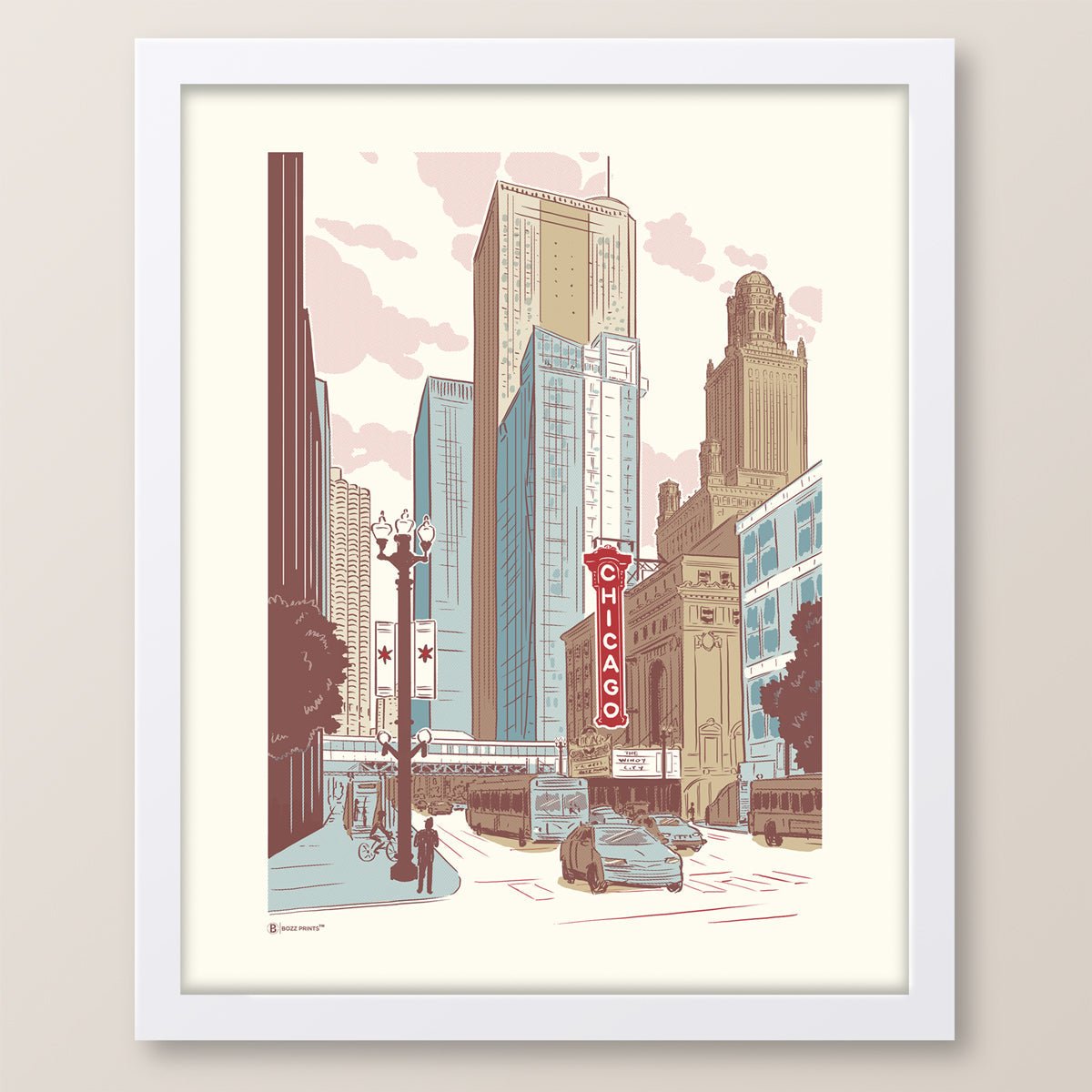 Chicago Loop Print - Wander Together Outfitters