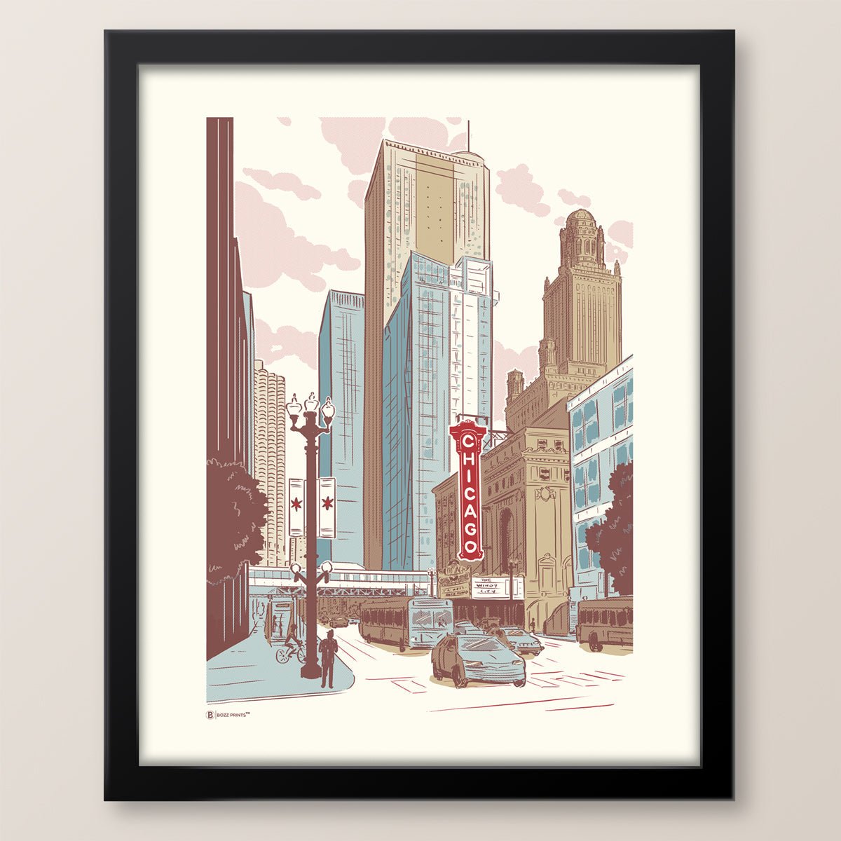 Chicago Loop Print - Wander Together Outfitters
