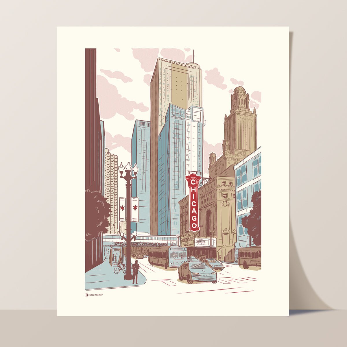 Chicago Loop Print - Wander Together Outfitters