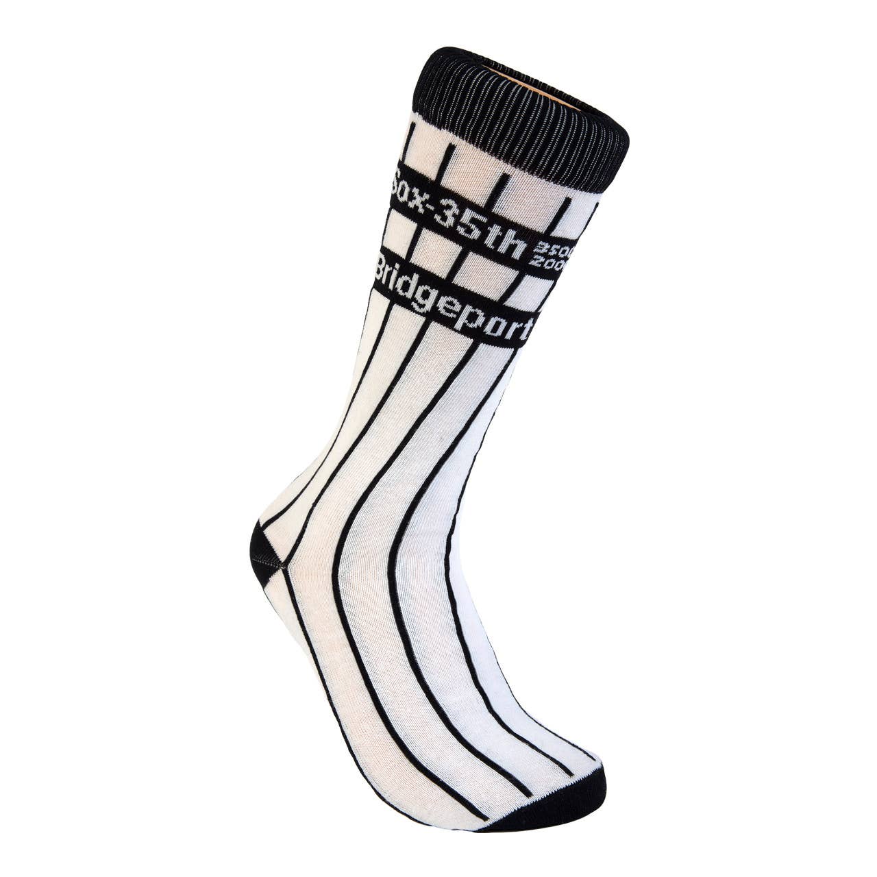Chicago Sox - 35th Baseball Pinstripe Dress Socks - Wander Together Outfitters