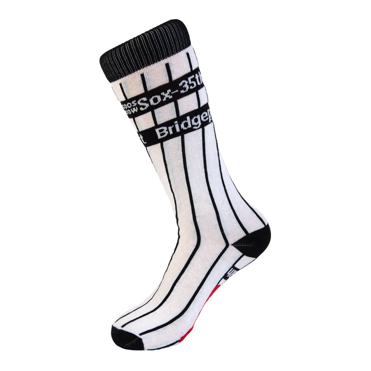 Chicago Sox - 35th Baseball Pinstripe Dress Socks - Wander Together Outfitters