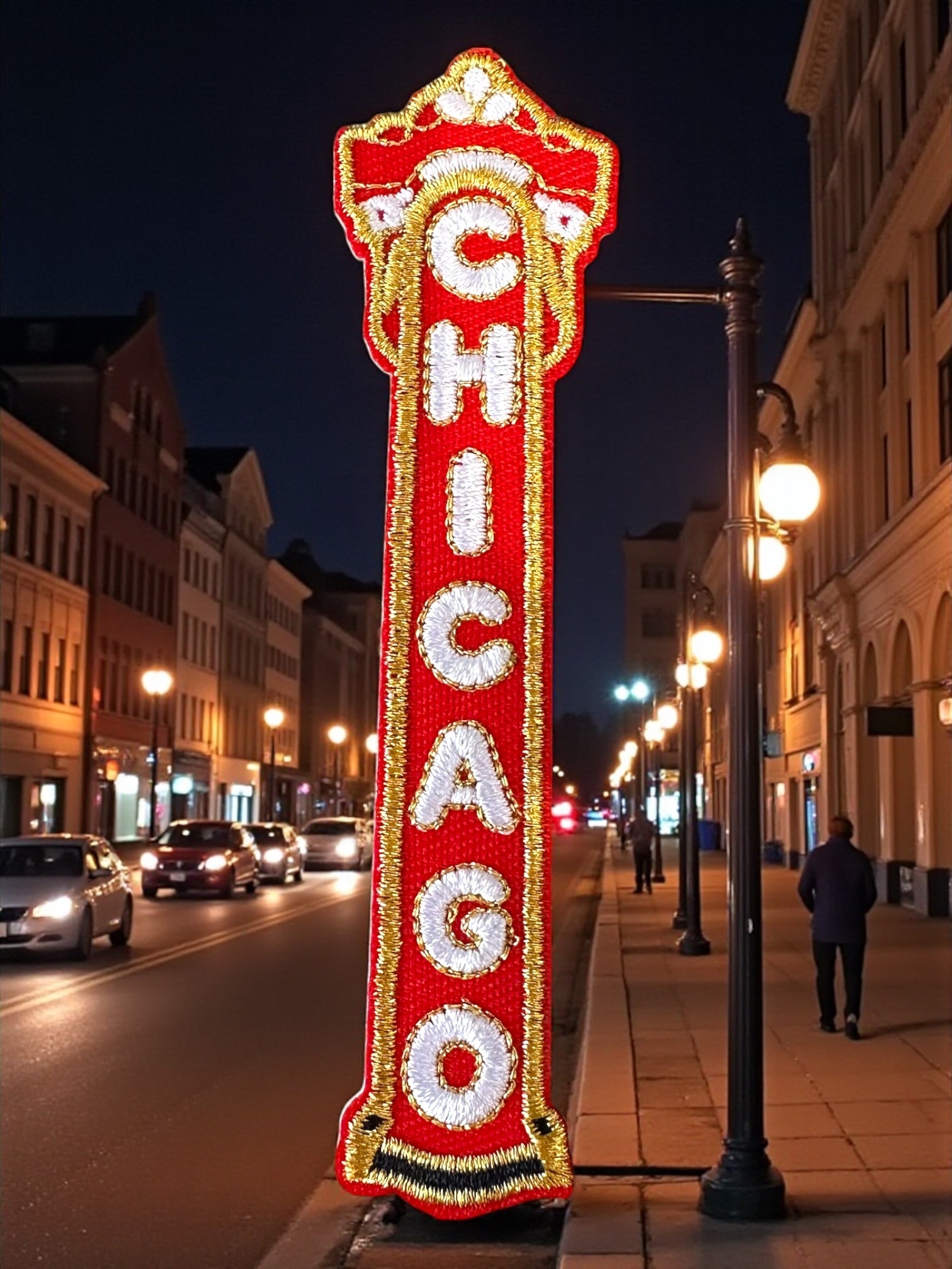 Chicago Theater Iron On Patch - Wander Together Outfitters