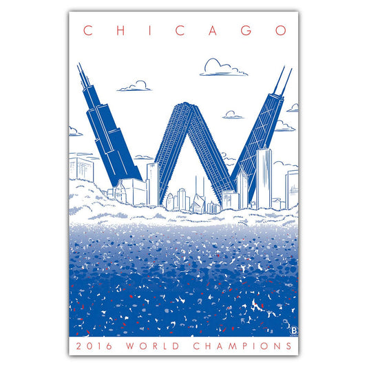 Chicago World Champions Postcard - Wander Together Outfitters