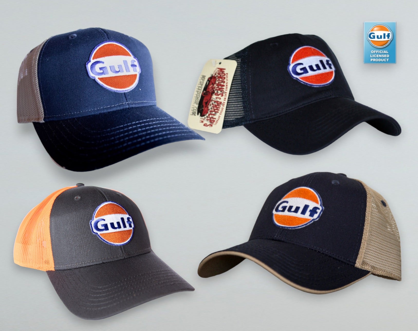 Classic "Gulf" Trucker Cap (Various Colors) - Wander Together Outfitters