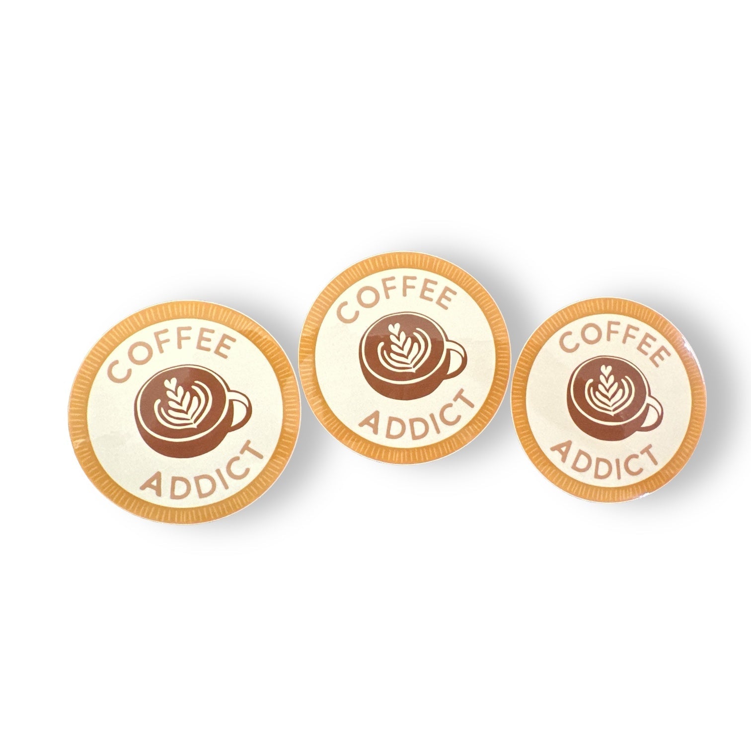 "Coffee Addict" Vinyl Sticker - Wander Together Outfitters