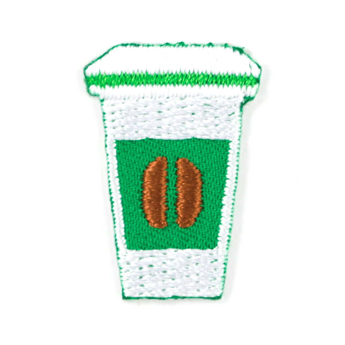Coffee Cup Embroidered Sticker Patch - Wander Together Outfitters