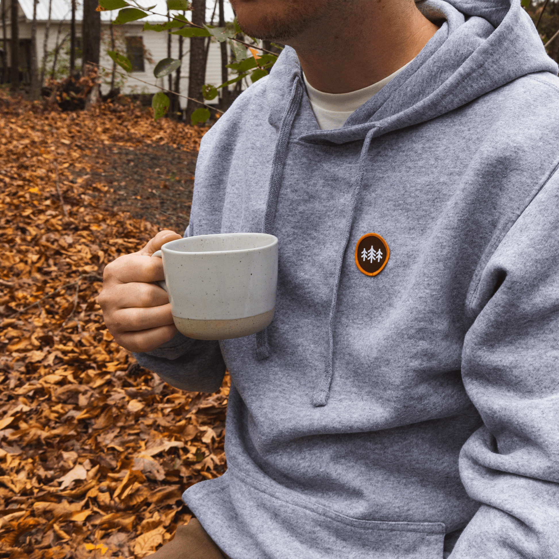 Coin Patch Cloudfit Hoodie - Wander Together Outfitters