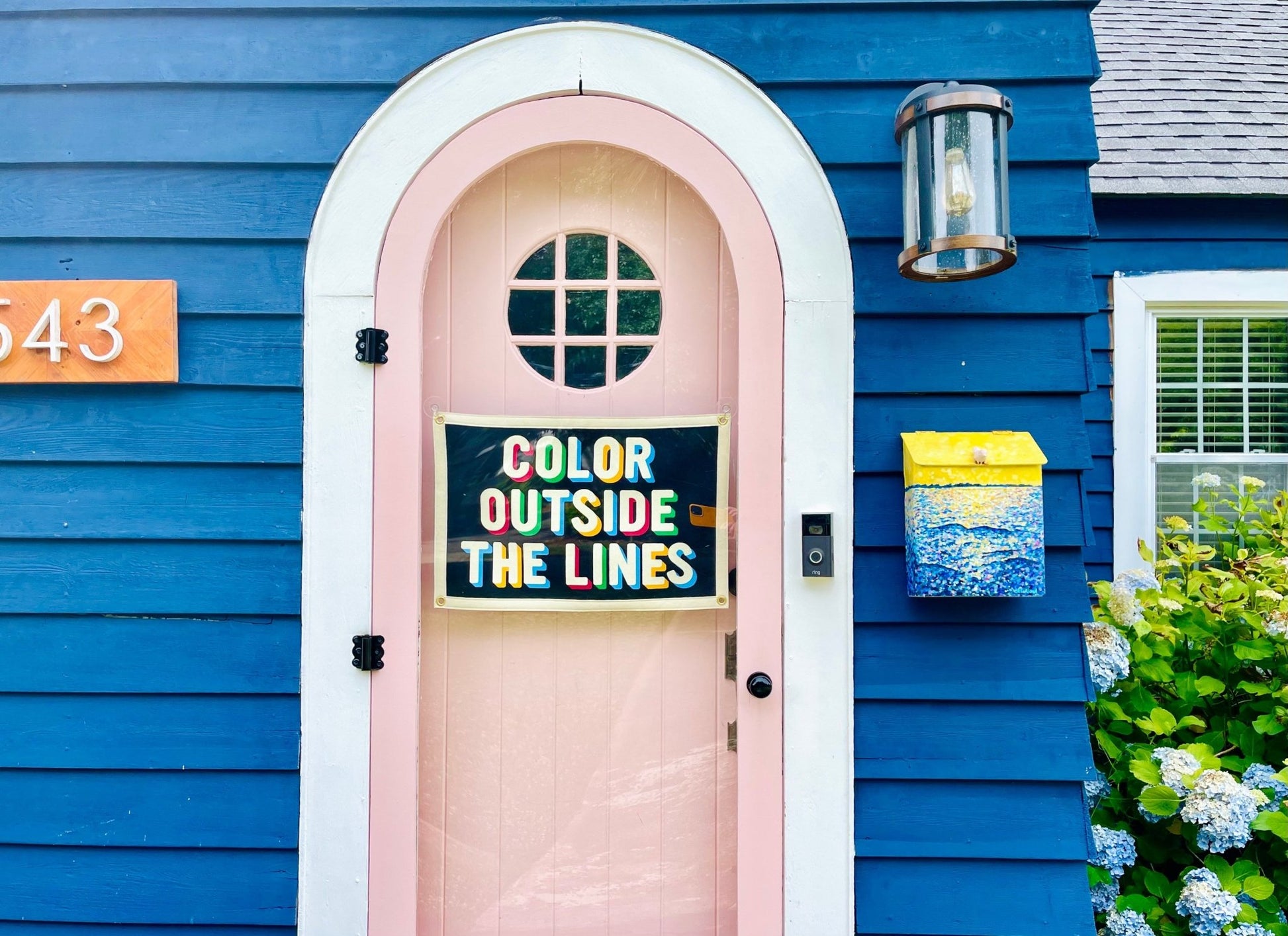 Color Outside The Lines Camp Flag - Wander Together Outfitters