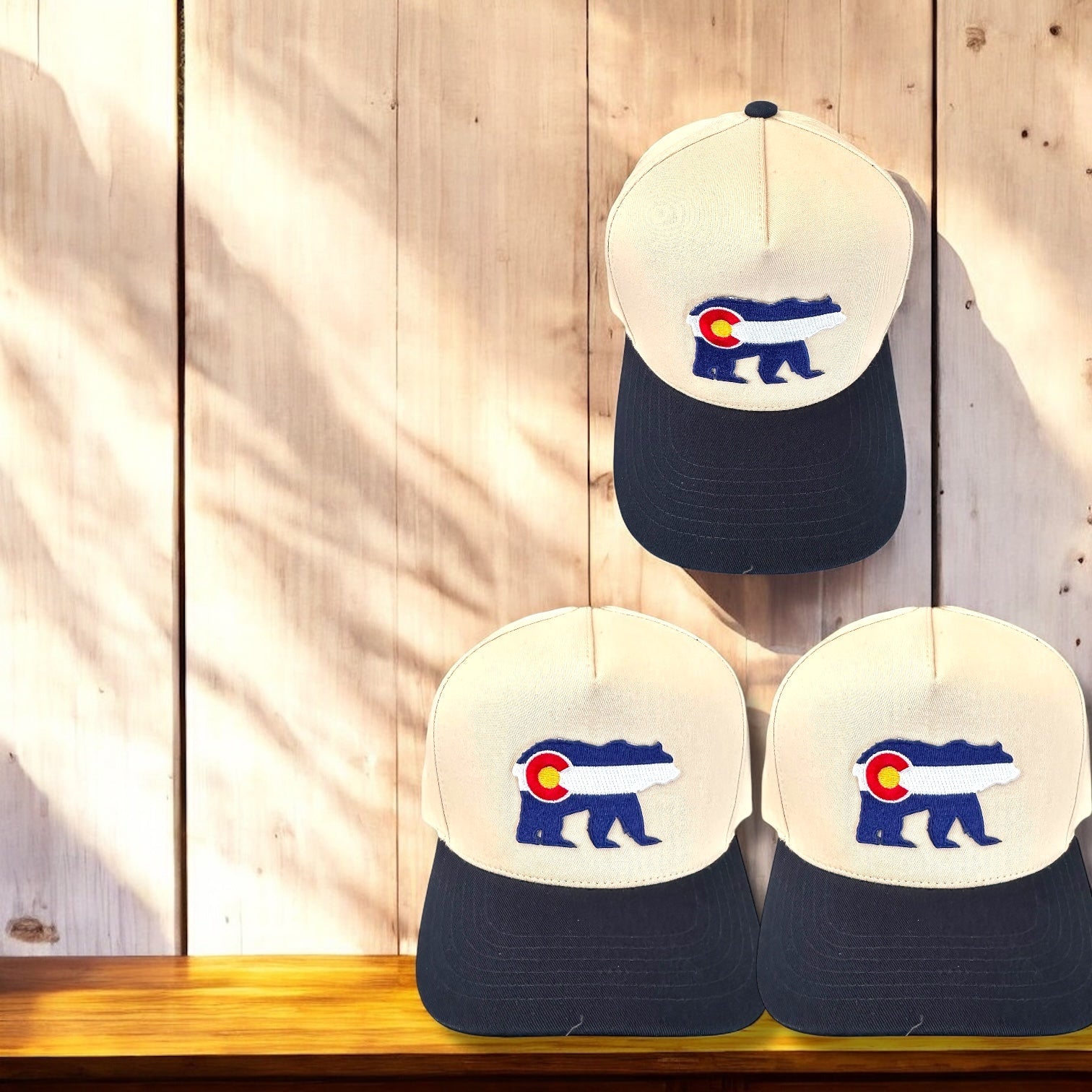 Colorado Bear Patch Canvas Hat - Wander Together Outfitters