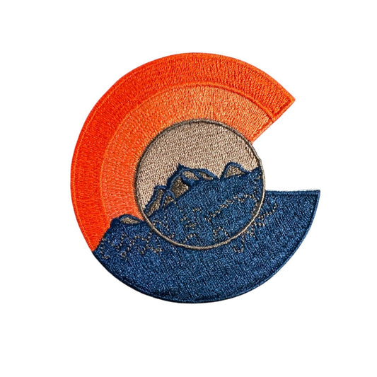 Colorado “C” Iron On Patch - Wander Together Outfitters