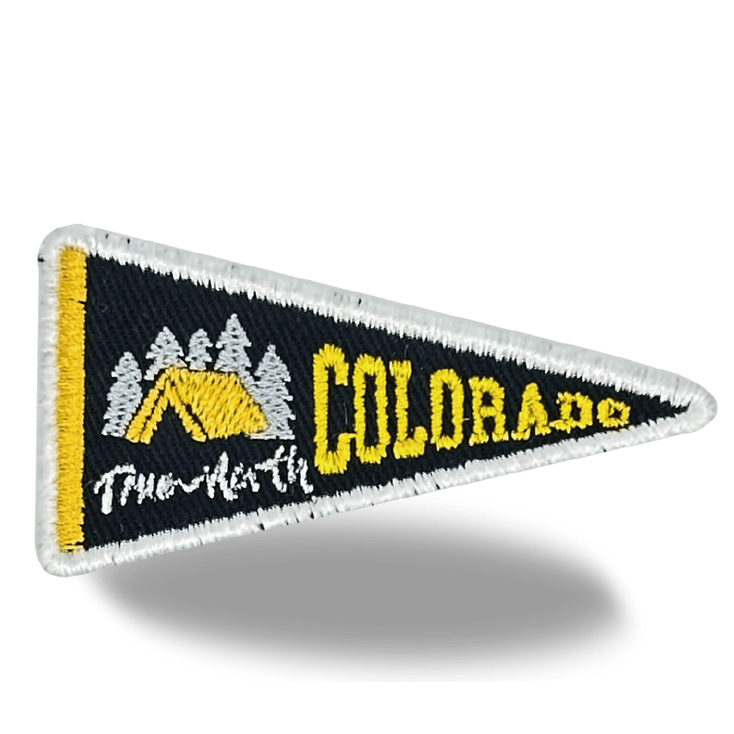 Colorado Pennant Iron On Embroidery Patch - Wander Together Outfitters