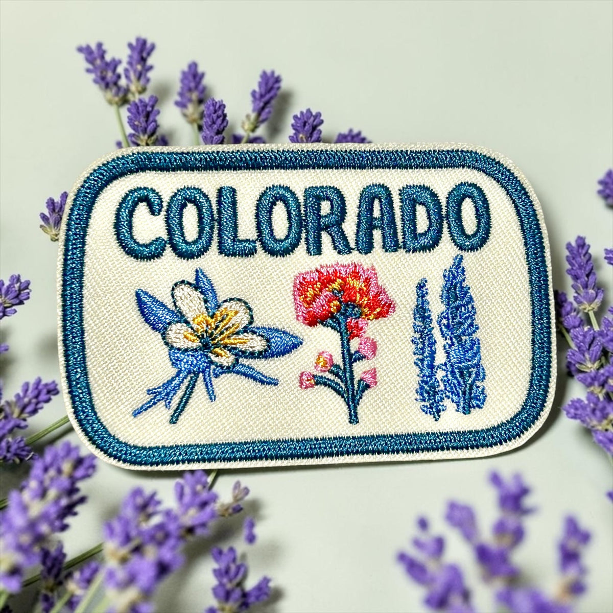Colorado Wildflowers Iron On Patch - Wander Together Outfitters
