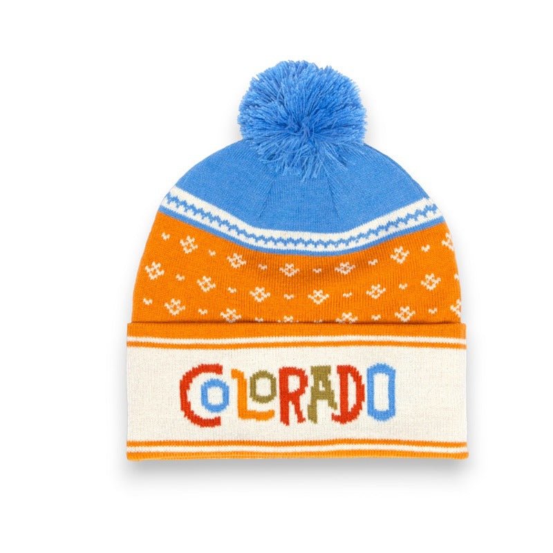 Colorful "Colorado" Beanie (CLEARANCE) - Wander Together Outfitters