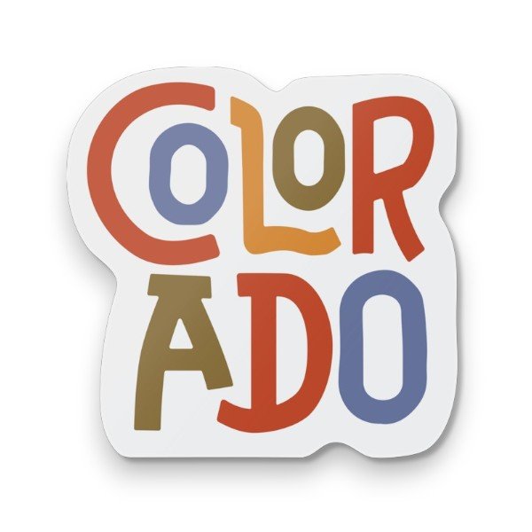 Colorful Colorado Magnet - Wander Together Outfitters