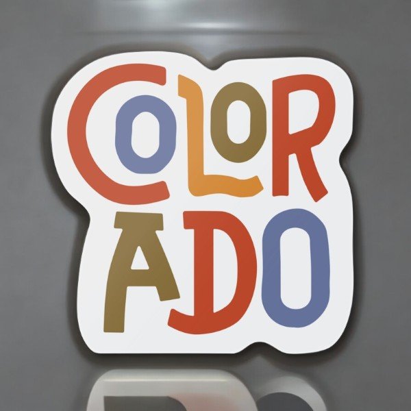 Colorful Colorado Magnet - Wander Together Outfitters
