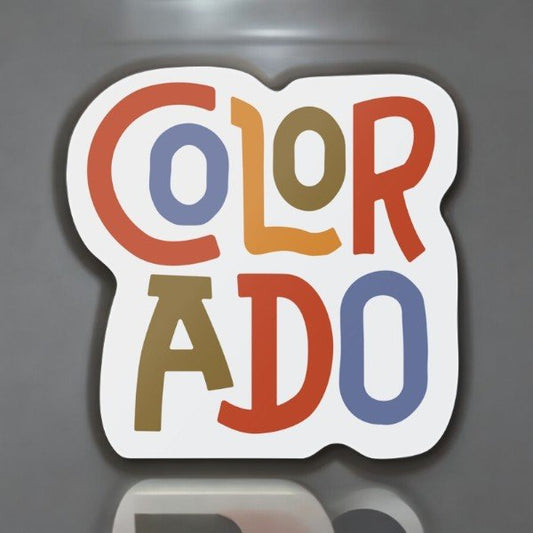 Colorful Colorado Magnet - Wander Together Outfitters