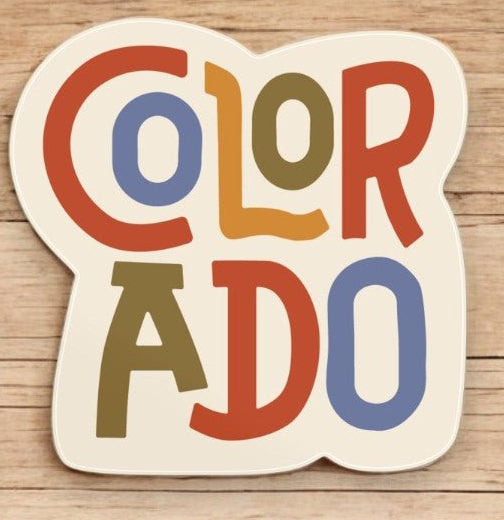 Colorful Colorado Sticker - Wander Together Outfitters