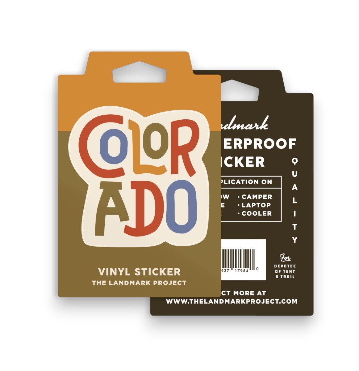 Colorful Colorado Sticker - Wander Together Outfitters