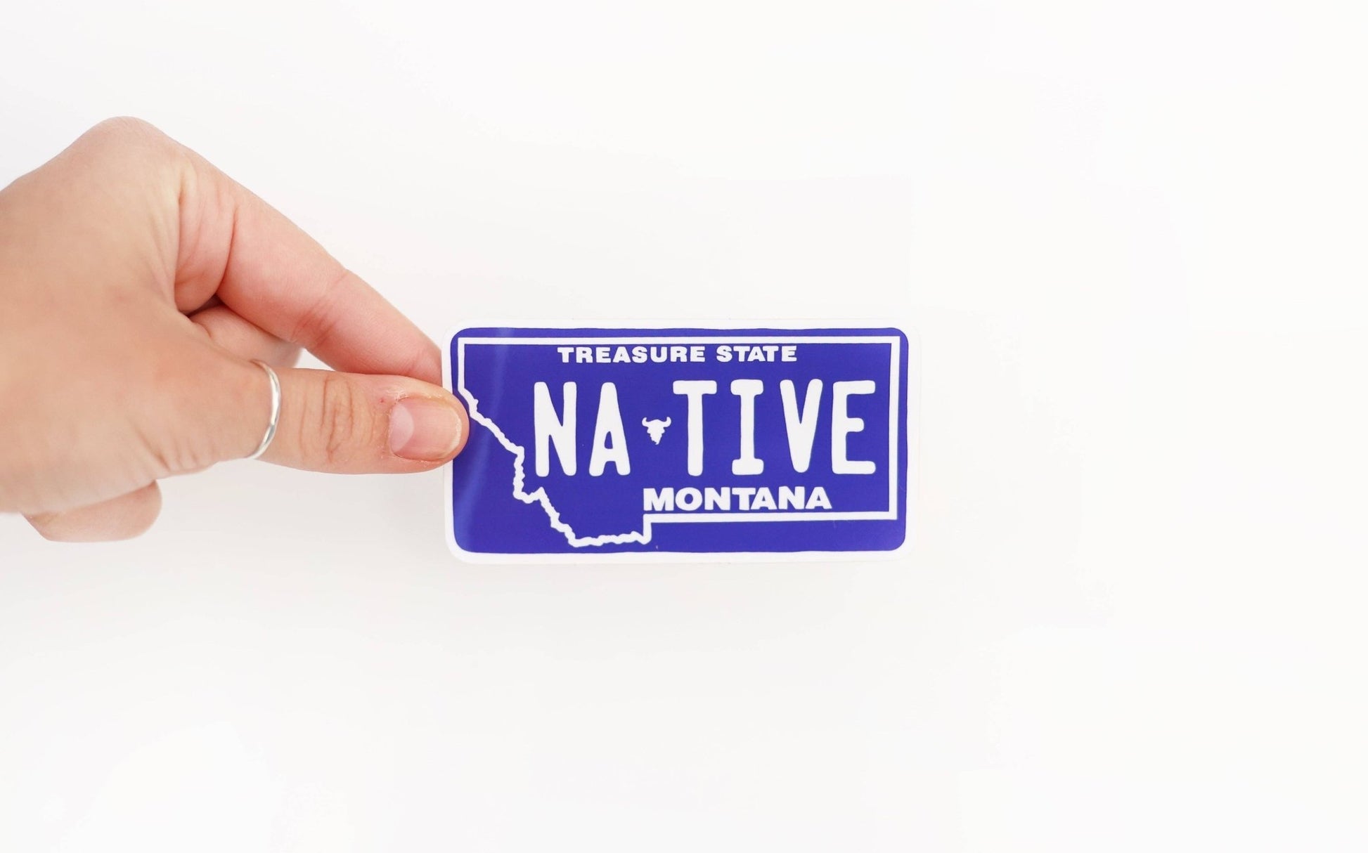Colorful "Native" State License Plate Stickers - Wander Together Outfitters