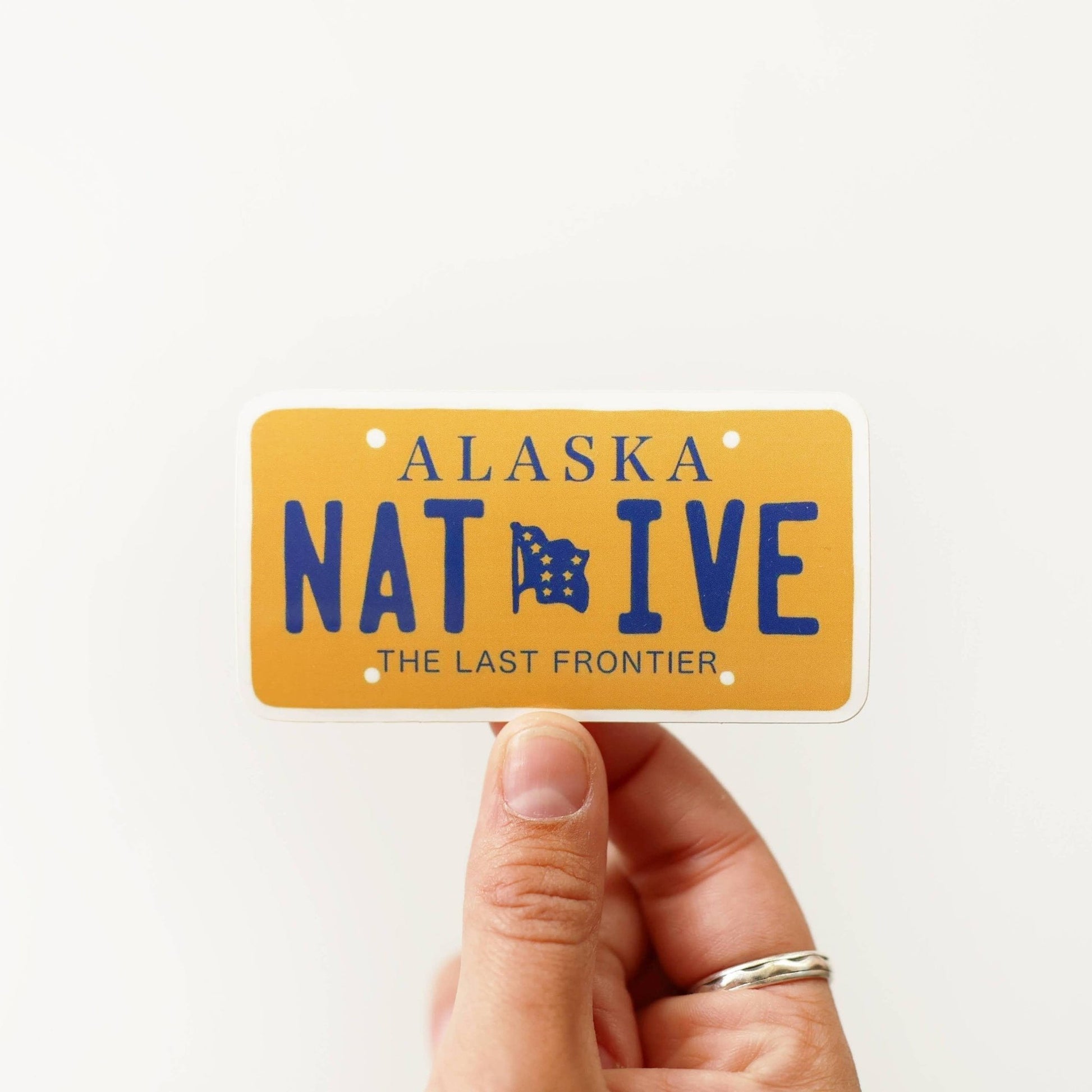 Colorful "Native" State License Plate Stickers - Wander Together Outfitters